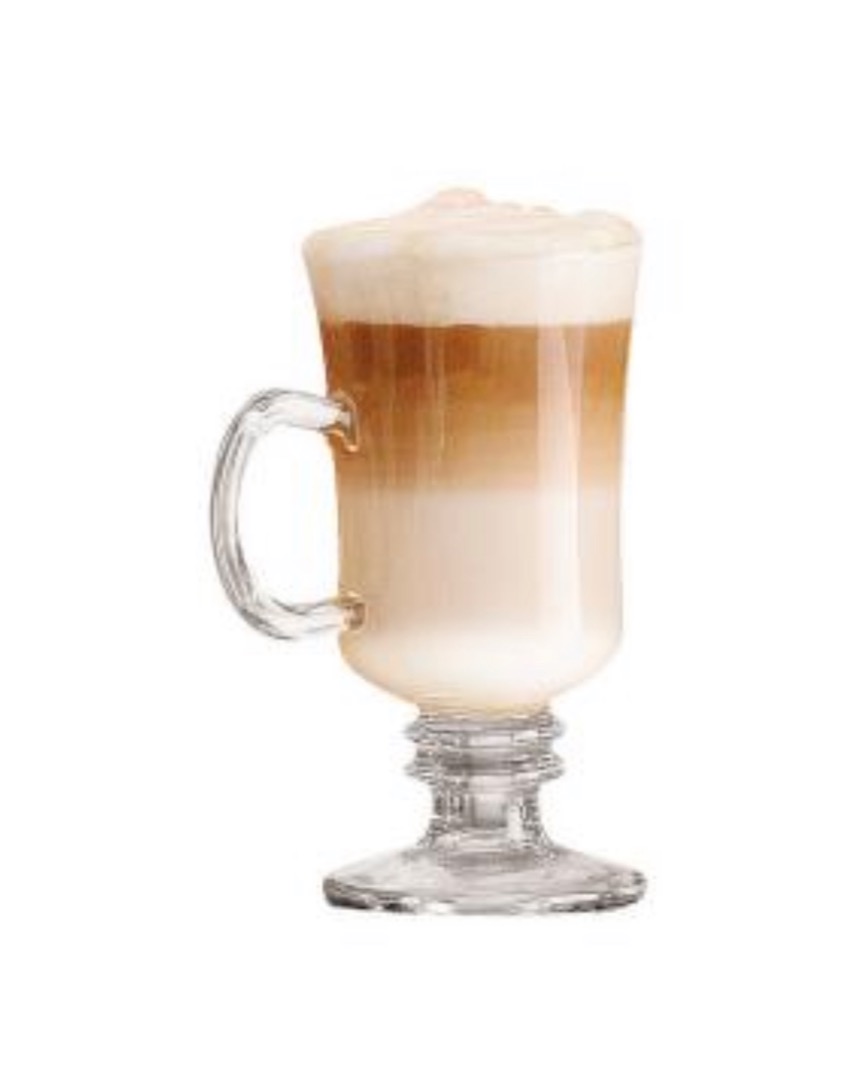 revolutie Afbreken Verbanning Irish Coffee – Koffieglazen – Macchiato glazen op voet met handvat - Set  van 6 - BazaarTanger