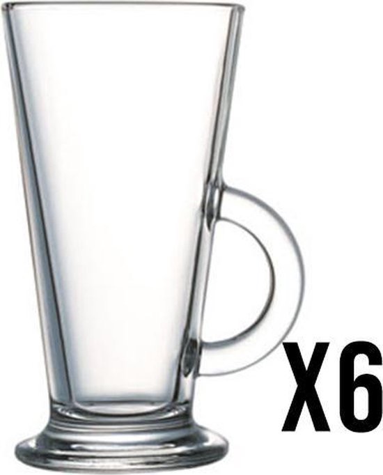 verliezen Symptomen Gevoelig Latte macchiato koffie glazen 6pcs - BazaarTanger
